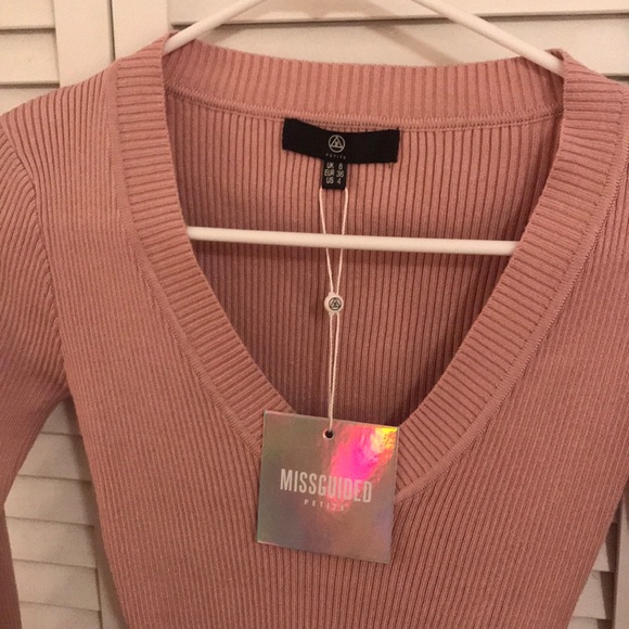 Missguided Other - Petite Plunge Bodysuit (Never worn!!!)